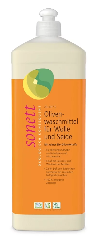 SONETT Oliven Waschmittel 1L Vollwaschmittel