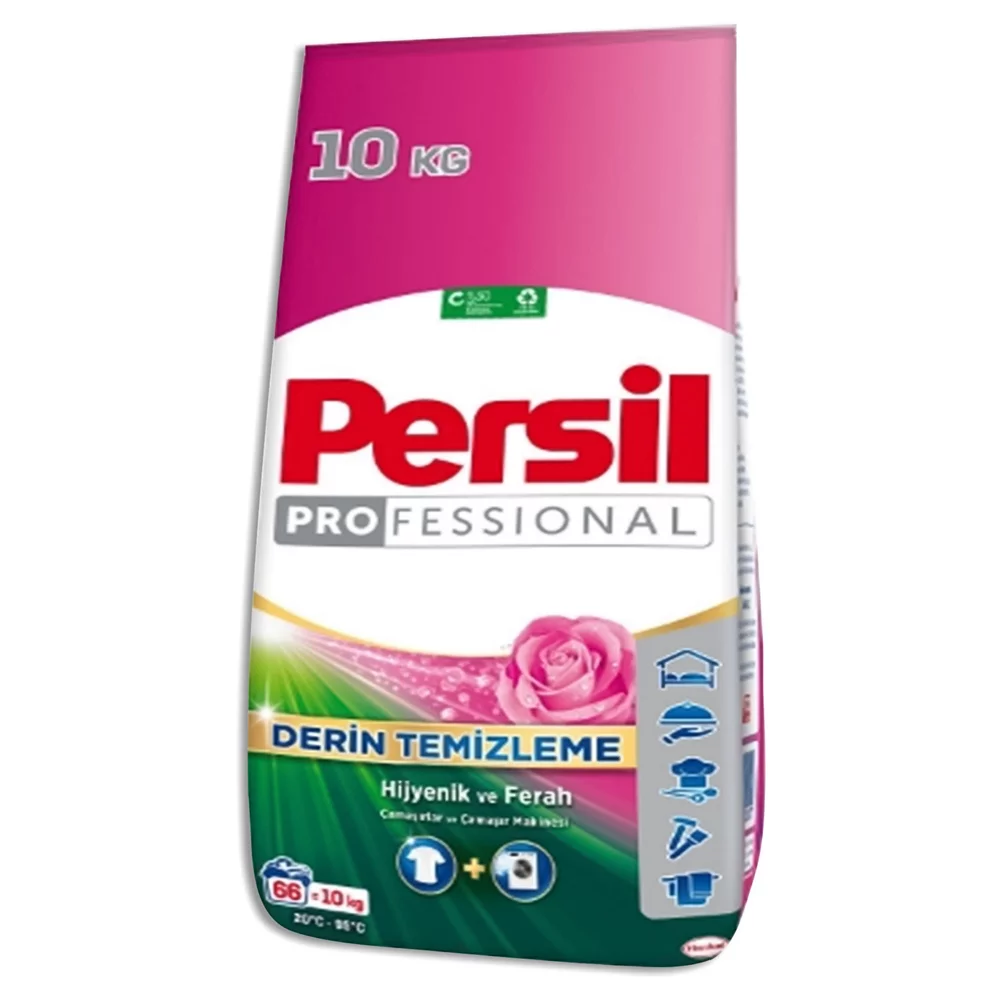 Persil Professional Deep Clean 10kg Waschpulver Weiß Color Rosenduft